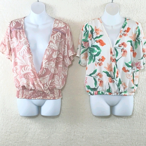 Sienna Sky Tops - Sienna Sky Bundle of 2 Women's Blouses